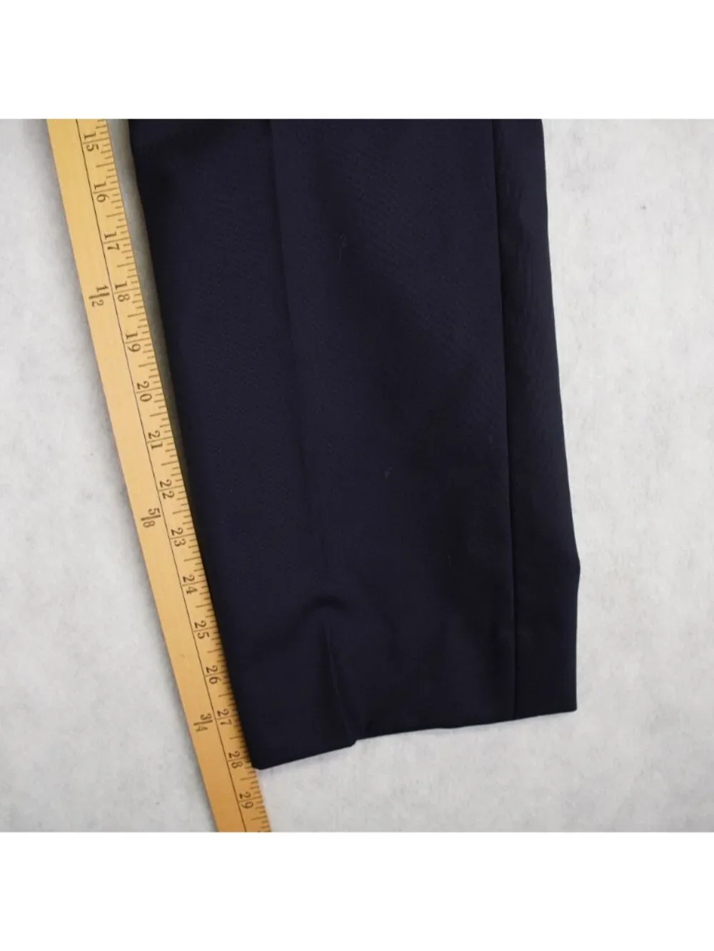 J Crew Loro Piana Ludlow Slim Fit Dress Pants Super 120s Wool Mens 35x28 (35x32)